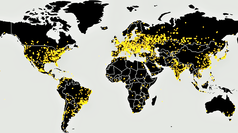 WannaCry-Ransomware-Heatmap