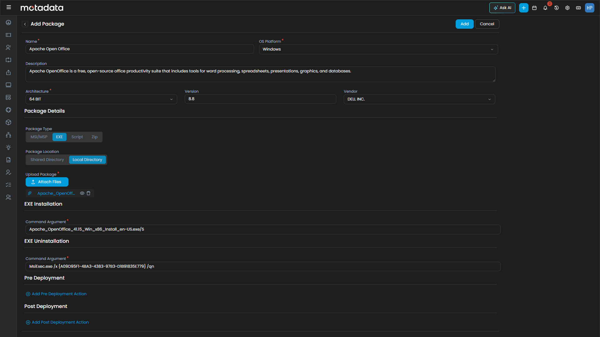 Package & Configuration Deployment