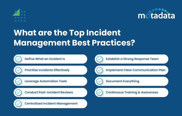  Incident Management Best Practices