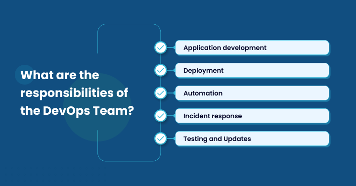 What are the responsibilities of the DevOps Team