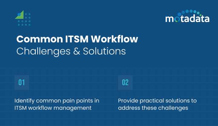 Common ITSM Workflow Challenges and Solutions